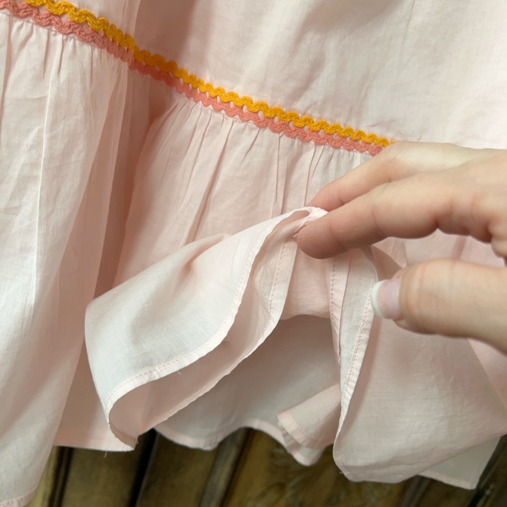 NWOT Crewcuts J.Crew Girls Light Pink Summer Dress 8 - Picture 15 of 17